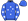 Royal Blue White Southern Cross Stars & Stars Sleeves Royal Blue Cap White Pom Pom