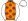 Orange Brown Spots White Sleeves & Cap