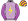 Lilac Gold & Yellow Lightning Bolt Purple Striped Sleeves & Cap