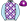 Light Blue Purple Checks White Stars & Seams Sleeves & Cap White Star On Cap