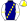 Dark Blue Yellow Diamond Sash White Sleeves Yellow Diamond Armbands Quartered Cap