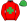 Red Green Maltese Cross & Cap