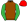 Brown Green Sleeves Red Cap