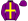 Purple Yellow Cross & Amazing Grace Logo