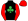 Black Green Shamrock Red Sleeves & Cap