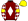 Maroon White Diamond Yellow Armbands White Diamonds Yellow Cap
