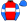 Red White Band Blue Sleeves White Armbands Blue Cap