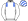 White Royal Blue Epaulettes Striped Cap