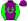 Purple Lime Horseshoe With Bit Lime Sleeves Purple Cap Lime Horseshoe Lime Pom Pom