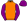 Orange Purple Sleeves & Cap