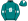 Teal White Letter B With Wave Teal & White Diamond Sleeves Teal & White Diamond Cap