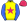 Yellow Cerise Star Royal Blue Sleeves & Cerise Cap