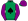 Emerald Green Black Spade Purple Sleeves & Cap Emerald Green Peak