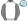 White Grey Water Drop Grey Sleeves Light Blue Cuffs & Cap