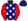 Midnight Blue White Stars & Red Sleeves
