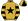 Old Gold Black Star Hooped Sleeves Quartered Cap