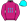 Magenta Cyan Arrow & Cap