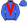 Royal Blue Red Vee