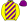 Yellow Purple Diagonal Stripes & Cap