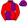 Red Purple Quarters & Cap