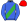 Royal Blue Green Sash Red Cap