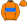 Orange Blue Band Orange Sleeves With Blue Band Orange Cap