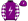 Purple White Lightning Bolt Diamonds Sleeves Lightning Bolt Cap