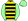 Yellow Black Hoops Pale Green Sleeves & Cap