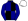 Dark Blue Black Quarters White Cap