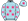 Light Blue Bright Pink Stars Stars Sleeves Star Cap