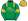 Emerald Green Gold Epaulettes Regal Bloodstock Logo Armbands Gold Cap Emerald Green Pom Pom