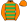 Orange Green Hoops