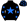 Black Blue Star Stars Sleeves & Cap