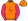 Orange Cerise Lightning Bolt Diabolos Sleeves Cerise Lightning Bolt Cap