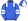 Royal Blue White Epaulettes Double White Armbands Quartered Cap
