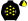 Black Yellow Shamrocks Quartered Cap