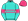 Turquoise Pink Double Diamond Bands & Armbands Pink Cap