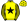 Yellow Black Star Black & Yellow Striped Sleeves Yellow Cap With Black Stars