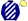 Dark Blue White & Yellow Diagonal Stripes Striped Cap