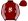 Maroon White Rose Striped Sleeves