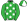 Green White Stars Quartered Cap