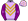 Mauve Gold Three Vees Purple Sleeves Mauve Lightning Bolt Gold Stars Cap