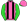 Hot Pink Black Braces Lime Green Sleeves Hot Pink Cap Lime Green Peak Black Seams & Pom Pom