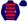 Navy Blue Red Hoops