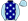 Dark Blue Light Blue Stars Sleeves & Cap