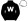 Black White W & Cap