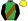 Green Brown Sash Black Sleeves Yellow Cap