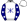 White Navy Kk Navy Sleeves With White Stars & Cap