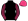 Black Pink Striped Sleeves Pink Cap