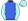 Royal Blue Pale Blue Sleeves & Cap